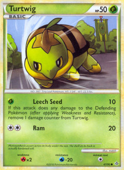 Turtwig⁣ - Unleashed⁣ (Common)⁣ [67]