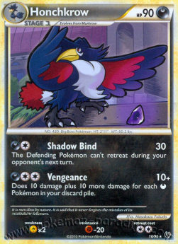 Honchkrow⁣ - Undaunted⁣ (Rare)⁣ [16]