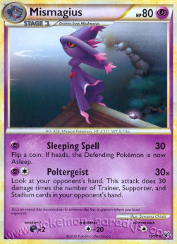 Mismagius⁣ - Undaunted⁣ (Rare)⁣ [19]