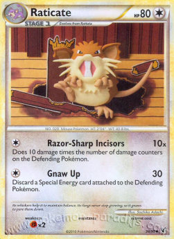 Raticate⁣ - Undaunted⁣ (Uncommon)⁣ [34]