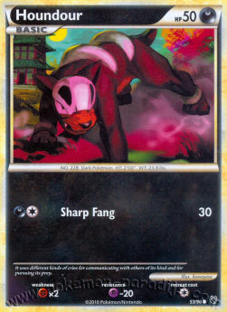Houndour⁣ - Undaunted⁣ (Common)⁣ [53]