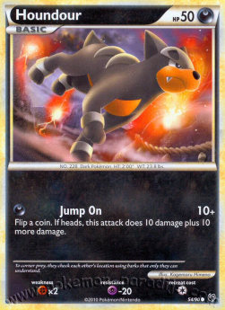Houndour⁣ - Undaunted⁣ (Common)⁣ [54]