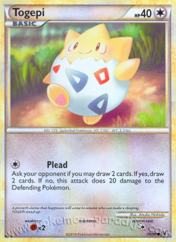 Togepi⁣ - Undaunted⁣ (Common)⁣ [70]
