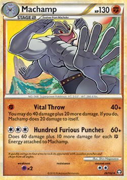 Machamp⁣ - Triumphant⁣ (Rare)⁣ [26]