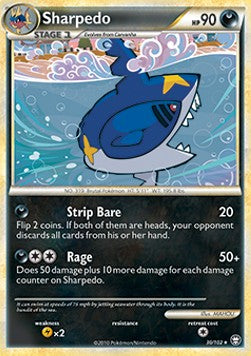 Sharpedo⁣ - Triumphant⁣ (Rare)⁣ [30]