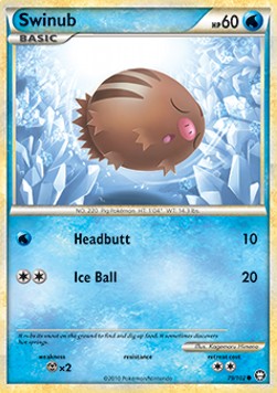 Swinub⁣ - Triumphant⁣ (Common)⁣ [79]