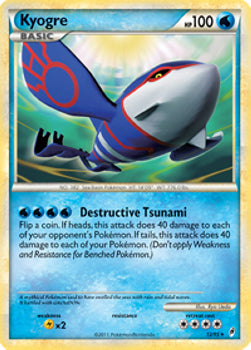 Kyogre⁣ - Call of Legends⁣ (Holo Rare)⁣ [12]