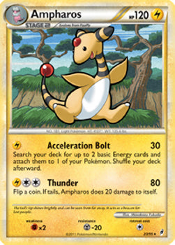 Ampharos⁣ - Call of Legends⁣ (Rare)⁣ [23]