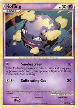 Koffing⁣ - Call of Legends⁣ (Common)⁣ [60]