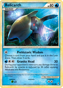 Relicanth⁣ - Call of Legends⁣ (Common)⁣ [69]