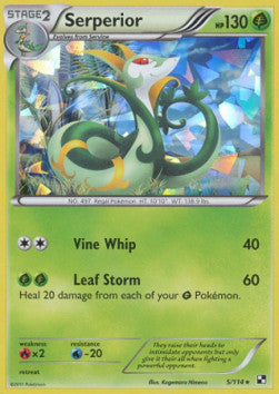 Serperior⁣ - Black & White⁣ (Holo Rare)⁣ [5]