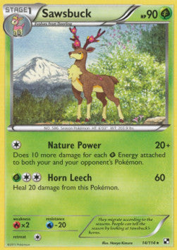 Sawsbuck⁣ - Black & White⁣ (Rare)⁣ [14]
