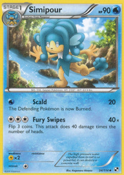 Simipour⁣ - Black & White⁣ (Uncommon)⁣ [34]