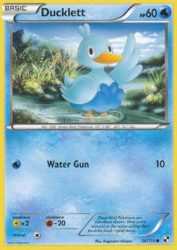 Ducklett⁣ - Black & White⁣ (Common)⁣ [36]
