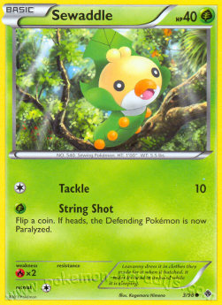 Sewaddle⁣ - Emerging Powers⁣ (Common)⁣ [3]