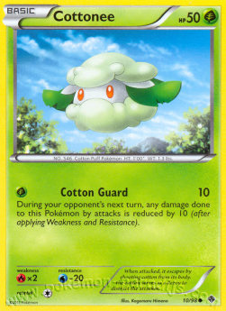Cottonee⁣ - Emerging Powers⁣ (Common)⁣ [10]
