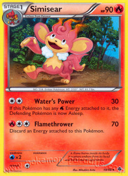 Simisear⁣ - Emerging Powers⁣ (Rare)⁣ [19]