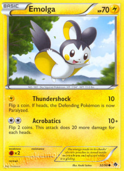 Emolga⁣ - Emerging Powers⁣ (Common)⁣ [32]