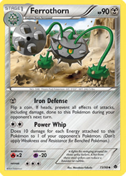 Ferrothorn⁣ - Emerging Powers⁣ (Uncommon)⁣ [73]