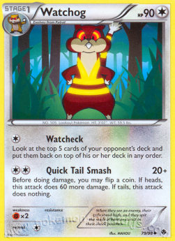 Watchog⁣ - Emerging Powers⁣ (Uncommon)⁣ [79]
