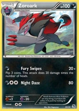 Zoroark⁣ - BW Trainer Kit⁣ (Fixed)⁣ [30Z]
