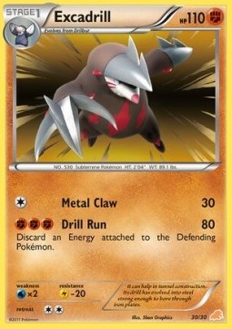 Excadrill⁣ - BW Trainer Kit⁣ (Fixed)⁣ [30E]