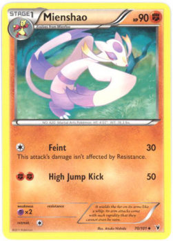 Mienshao⁣ - Noble Victories⁣ (Uncommon)⁣ [70]