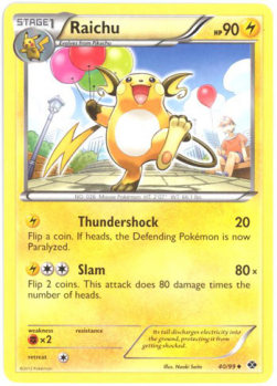 Raichu⁣ - Next Destinies⁣ (Uncommon)⁣ [40]