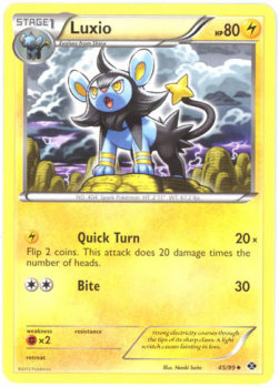 Luxio⁣ - Next Destinies⁣ (Uncommon)⁣ [45]