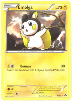 Emolga⁣ - Next Destinies⁣ (Uncommon)⁣ [49]