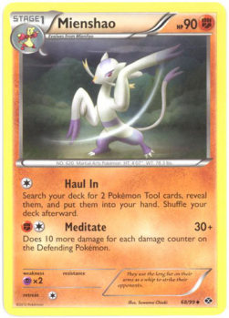 Mienshao⁣ - Next Destinies⁣ (Uncommon)⁣ [68]