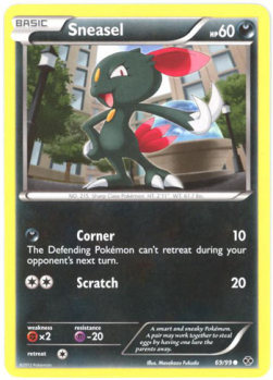 Sneasel⁣ - Next Destinies⁣ (Common)⁣ [69]