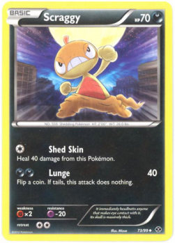 Scraggy⁣ - Next Destinies⁣ (Uncommon)⁣ [73]