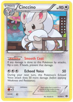 Cinccino⁣ - Next Destinies⁣ (Holo Rare)⁣ [85]