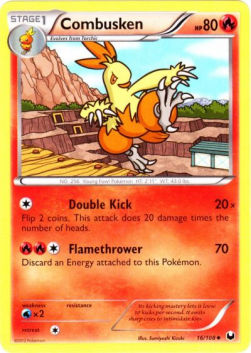 Combusken⁣ - Dark Explorers⁣ (Uncommon)⁣ [16]