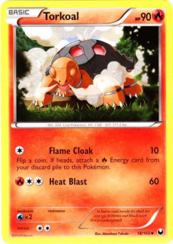 Torkoal⁣ - Dark Explorers⁣ (Uncommon)⁣ [18]