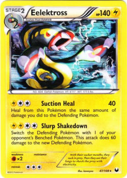 Eelektross⁣ - Dark Explorers⁣ (Holo Rare)⁣ [47]