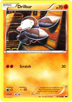 Drilbur⁣ - Dark Explorers⁣ (Common)⁣ [55]