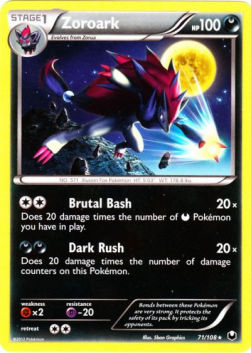 Zoroark⁣ - Dark Explorers⁣ (Rare)⁣ [71]