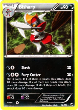 Bisharp⁣ - Dark Explorers⁣ (Rare)⁣ [72]