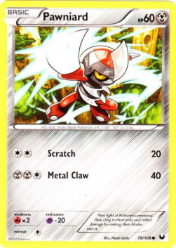 Pawniard⁣ - Dark Explorers⁣ (Common)⁣ [78]