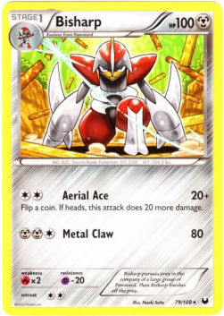 Bisharp⁣ - Dark Explorers⁣ (Rare)⁣ [79]