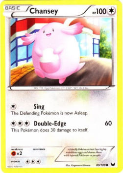 Chansey⁣ - Dark Explorers⁣ (Common)⁣ [80]