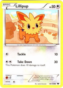 Lillipup⁣ - Dark Explorers⁣ (Common)⁣ [86]