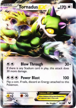 Tornadus EX⁣ - Dark Explorers⁣ (Ultra Rare)⁣ [90]