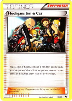 Hooligans Jim & Cas⁣ - Dark Explorers⁣ (Uncommon)⁣ [95]