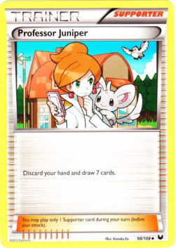 Professor Juniper⁣ - Dark Explorers⁣ (Uncommon)⁣ [98]