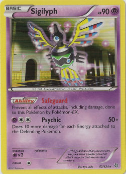 Sigilyph⁣ - Dragons Exalted⁣ (Holo Rare)⁣ [52]