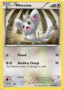 Minccino⁣ - Dragons Exalted⁣ (Common)⁣ [109]