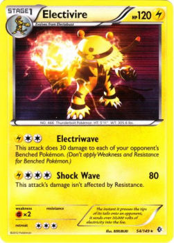 Electivire⁣ - Boundaries Crossed⁣ (Holo Rare)⁣ [54]